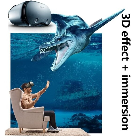 VR Headset 3D Virtual Reality Headset VR Accessories for Movies and Games - Picture 6 of 8